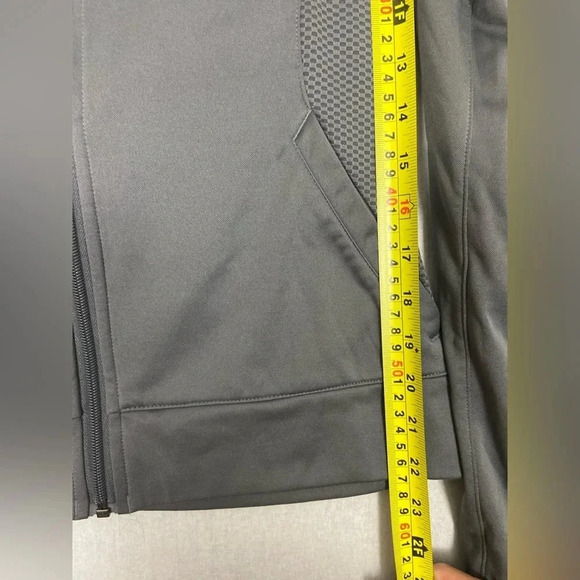 Adidas  running full zip hoodie jacket Sz M - Picture 8 of 9